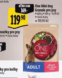 Albert Purina one granule pro psy nabídka