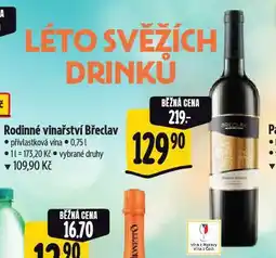 Albert Rodinné vinařství břeclav nabídka
