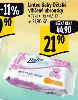 Albert Linteo baby dětské vlhčené ubrousky nabídka