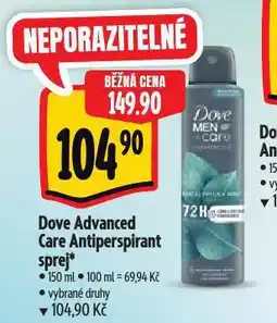 Albert Dove antiperspirant nabídka