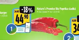 Albert Bio paprika nabídka