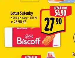 Albert Lotus sušenky nabídka
