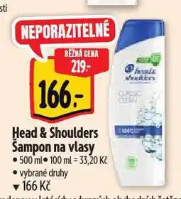 Albert Head & shoulders šampon na vlasy nabídka