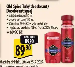 Albert Old spice tuhý deodorant nabídka
