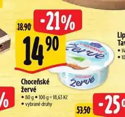 Albert Choceňské žervé nabídka
