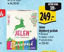 Albert Jelen mýdlový prášek nabídka