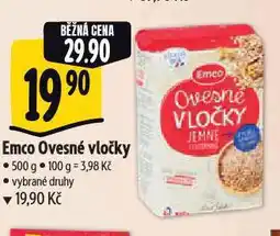 Albert Emco ovesné vločky nabídka