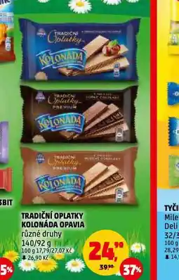 Penny Market Tradiční oplatky kolonáda nabídka