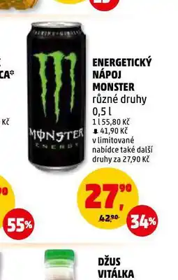 Penny Market Monster energy drink nabídka