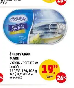 Penny Market Šproty gran mare nabídka