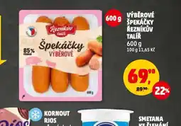 Penny Market Výběrové špekáčky nabídka