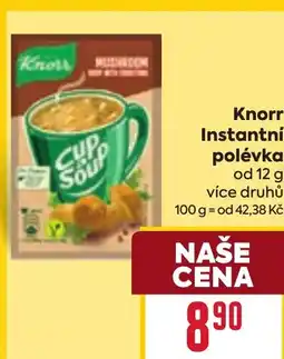 Billa Knorr Instantní polévka nabídka