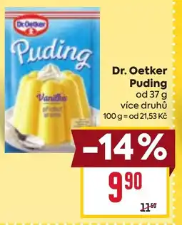 Billa Dr. Oetker Puding nabídka
