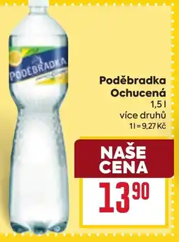 Billa Poděbradka Ochucená 1.5L nabídka