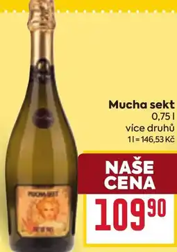 Billa Mucha sekt 0.75L nabídka