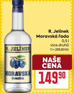 Billa R. Jelínek Moravská řada 0.5L nabídka