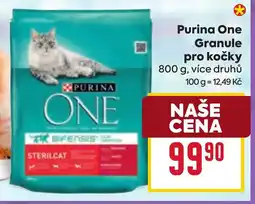 Billa Purina One Granule pro kočky nabídka