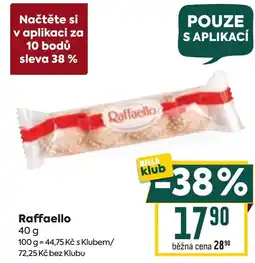 Billa Raffaello nabídka
