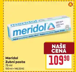 Billa Meridol Zubní pasta nabídka