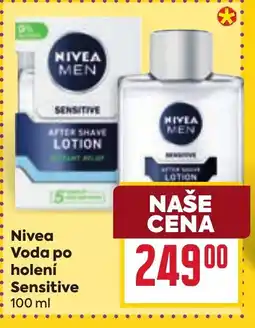 Billa Nivea Voda po holení Sensitive nabídka