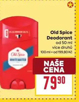 Billa Old Spice Deodorant nabídka