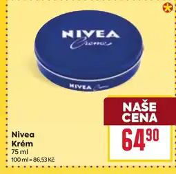 Billa Nivea Krém nabídka