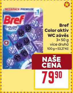 Billa Bref Color aktiv WC závěs nabídka