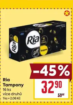 Billa Ria Tampony nabídka