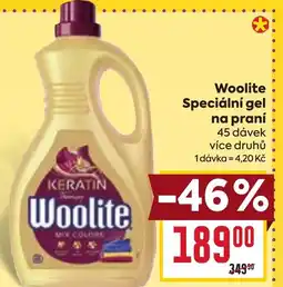 Billa Woolite Speciální gel na praní nabídka