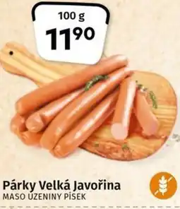 Coop Párky Velká Javořina nabídka