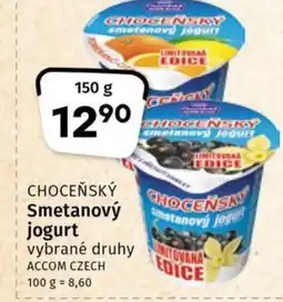 Coop CHOCENSKY Smetanový Jogurt nabídka