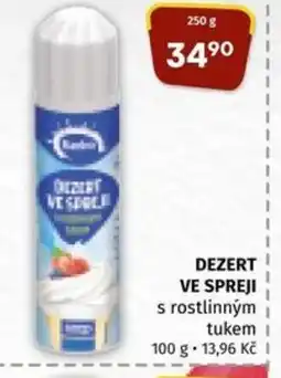 Coop DEZERT VE SPREJI nabídka