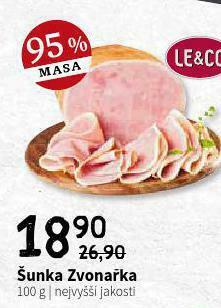 Terno Šunka zvonařka nabídka