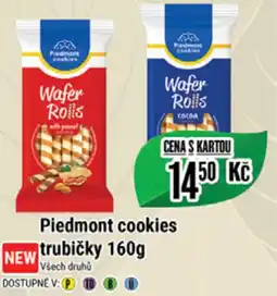 Tamda Foods Piedmont cookies trubičky 160g nabídka
