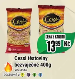 Tamda Foods Cessi těstoviny bezvaječné 400g nabídka