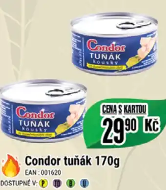 Tamda Foods Condor tuňák 170g nabídka