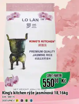 Tamda Foods King's kitchen rýže jasmínová 18,16kg nabídka