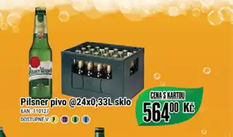 Tamda Foods Pilsner pivo @24x0,33L sklo nabídka