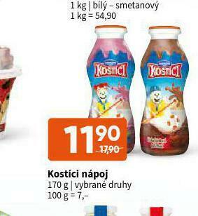 Terno Kostíci nápoj nabídka