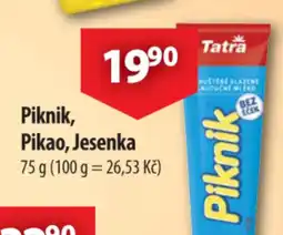 CBA Piknik, Pikao, Jesenka nabídka