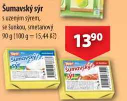 CBA Šumavský sýr nabídka