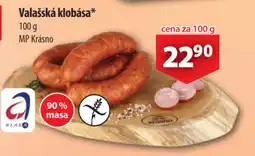 CBA Valašská klobása nabídka