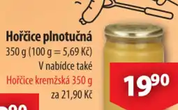 CBA Hořčice plnotučná nabídka