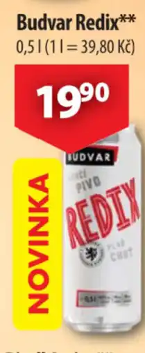 CBA Budvar Redix nabídka