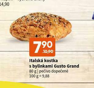 Terno Italská kostka s bylinkami gusto grand nabídka