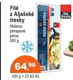 COOP DISKONT Filé z Aljašské tresky nabídka