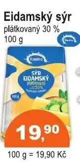 COOP DISKONT Eidamský sýr nabídka