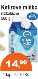 COOP DISKONT Kefírové mléko nabídka