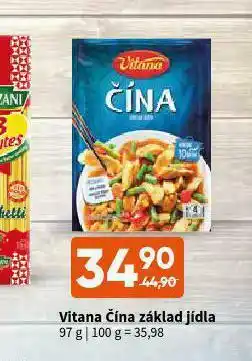 Terno Vitana čína základní jídla nabídka