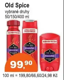 COOP DISKONT Old Spice nabídka